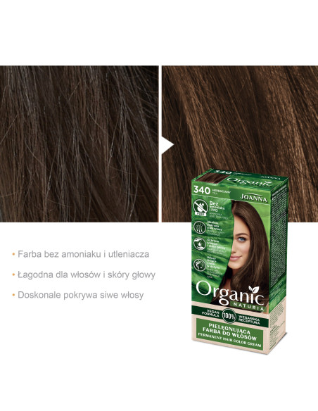 NATURIA ORGANIC VEGAN hajfesték 340 Tea