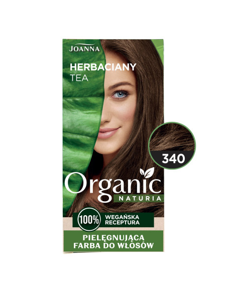 NATURIA ORGANIC VEGAN hajfesték 340 Tea