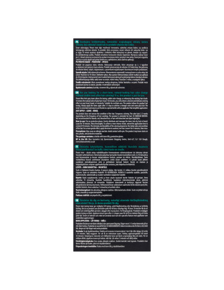 POWER MEN Greying toner 03 Stredne hnedá - prirodzený efekt bez odrastov