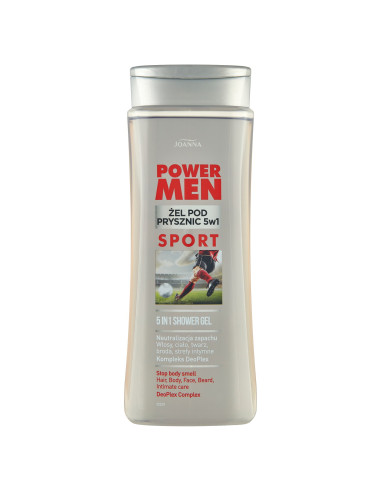 POWER MEN Sprchový gel 5v1 SPORT DeoPlex 300 ml