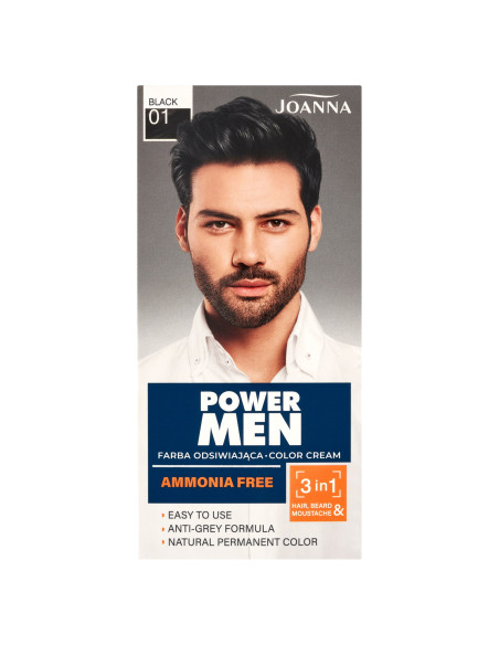 POWER MEN farba Paint 01 Black 2024