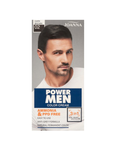 POWER MEN barva Paint 02 Tmavě hnědá
