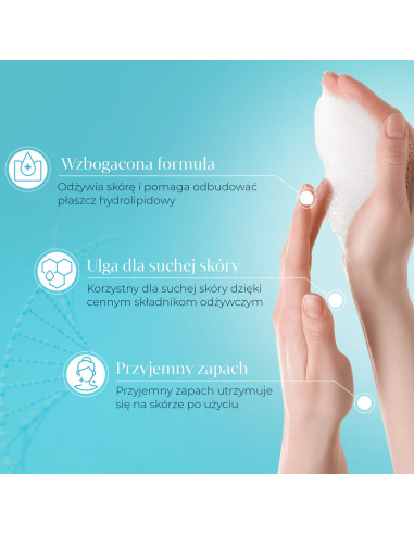 Joanna Sensual Creamy sprchový gél kozie mlieko & prebiotiká 500 ml