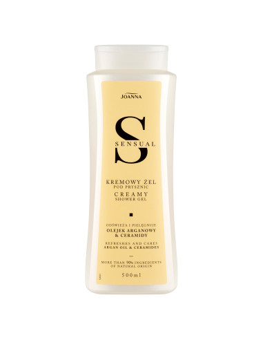 SENSUAL krémes tusfürdő argánolajjal és ceramidokkal 500 ml