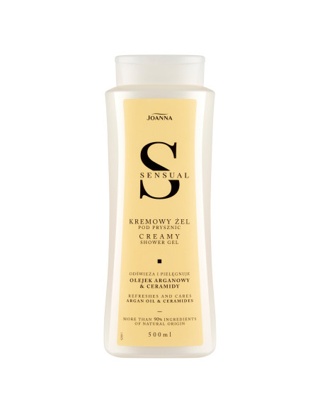 SENSUAL krémes tusfürdő argánolajjal és ceramidokkal 500 ml