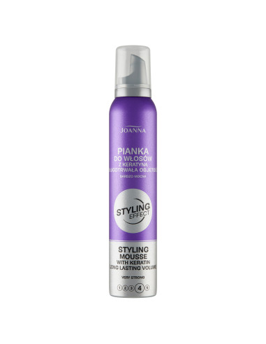 STYLING EFFECT extra erős hajrögzítő keratinnal 150 ml