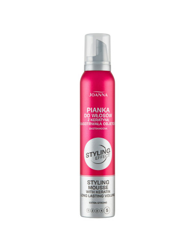 STYLING EFFECT extra erős hajhab keratinnal 150 ml