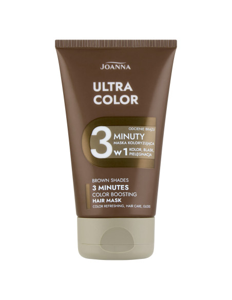 Barna színező maszk ULTRA COLOR - a színek felfrissítése és ragyogása