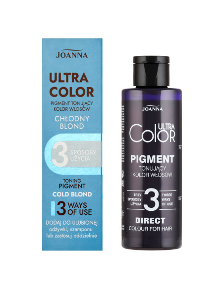 Joanna Ultra Color Pigment Cool Blonde 100 g – Toner na vlasy