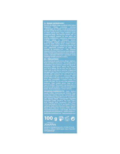 Joanna Ultra Color Pigment Cool Blonde 100 g – Toner na vlasy