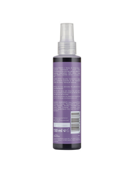 Strieborný oplachovací sprej ULTRA Color – studené blond a sivé vlasy | 100% lesk