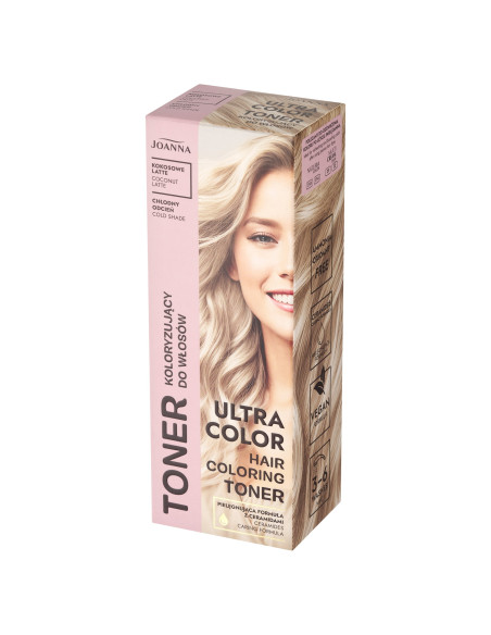 ULTRA COLOR veganský toner na vlasy Coconut Latte 100 g