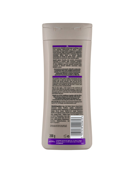 ULTRA COLOR hajbalzsam ezüstszőke árnyalatokhoz 200 g