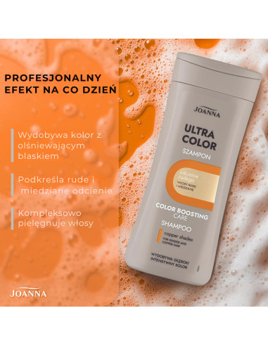 ULTRA šampón na červené vlasy 200ml - lesk a ochrana