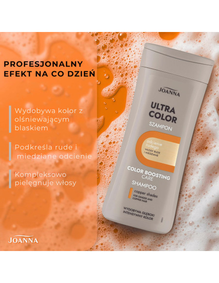 ULTRA šampón na červené vlasy 200ml - lesk a ochrana