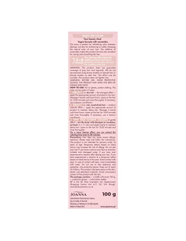 Ultra Color Toner Cinnamon chocolate – vegánsky toner na vlasy | Joanna