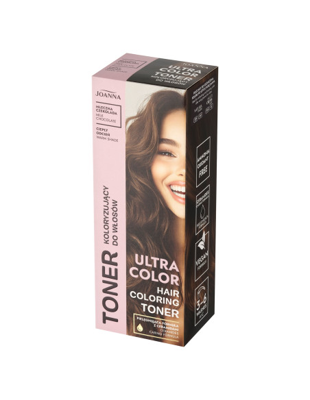 Ultra Color Toner Mliečna čokoláda – vegánsky toner na vlasy | Joanna