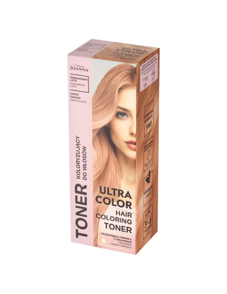 Ultra Color Toner Strawberry Latte – vegán hajfesték | Joann