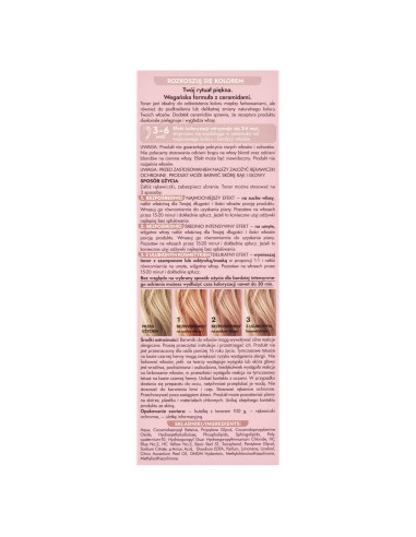 Ultra Color Toner Strowberry Latte – vegánsky toner na vlasy | Joann