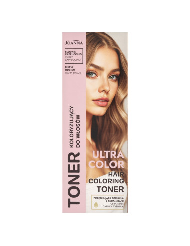Ultra Color Toner Sweet Cappuccino – vegánsky toner na vlasy | Joanna