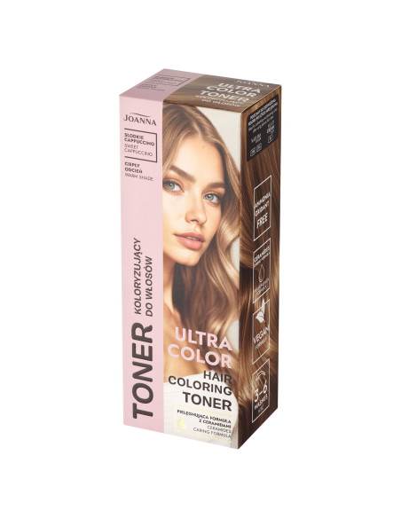 Ultra Color Toner Sweet Cappuccino – vegánsky toner na vlasy | Joanna