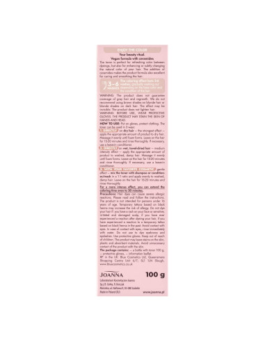 Ultra Color Toner Sweet Cappuccino – vegán hajfesték | Joanna