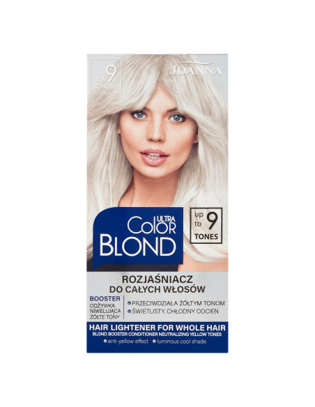 ULTRA COLOR BLOND hajvilágosító a teljes hajra, akár 9 árnyalat