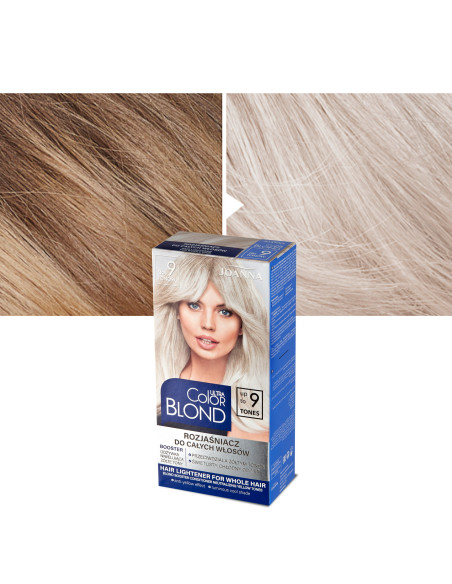 ULTRA COLOR BLOND hajvilágosító a teljes hajra, akár 9 árnyalat