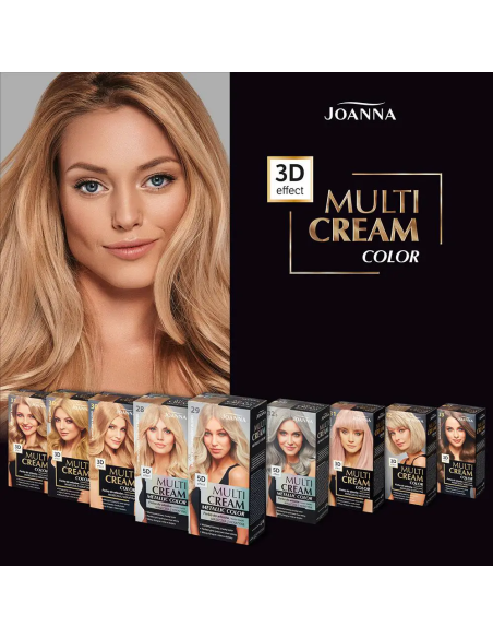 Joanna Multi Cream Color Rose blond farba na vlasy 31.5