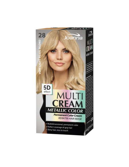 MCC metallic - Svetlý perlový blond 028
