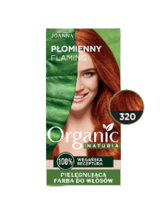 NATURIA ORGANIC hajfesték – 320 Tüzes vörös