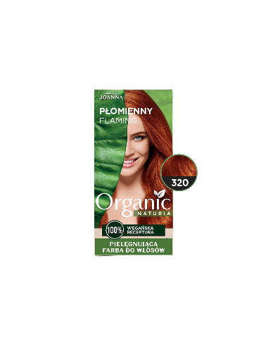 NATURIA ORGANIC hajfesték – 320 Tüzes vörös