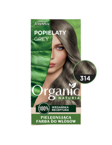 NATURIA ORGANIC hajfesték – 314 Hamvas szürke