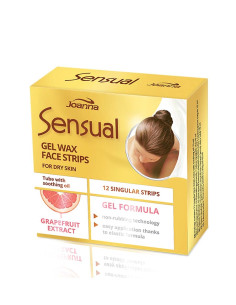 SENSUAL géles gyantacsík arcra, grapefruittal