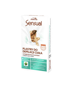 SENSUAL gyantacsík testre, aloe verával, 12 db