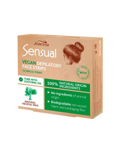 SENSUAL VEGAN gyantacsík arcra, 12 db