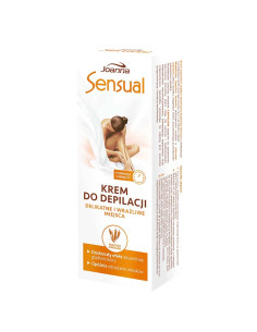 SENSUAL szőrtelenítő krém érzékeny területekre, zabtejjel 100 g